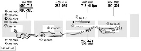 Exhaust System 032.972.07