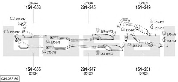 Exhaust System 034.063.50