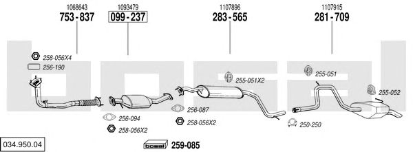 Exhaust System 034.950.04