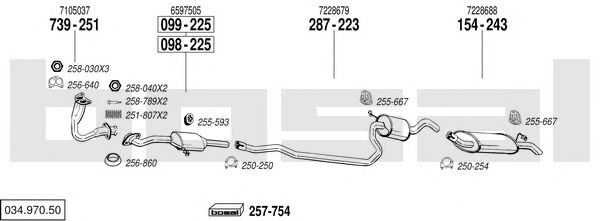 Exhaust System 034.970.50