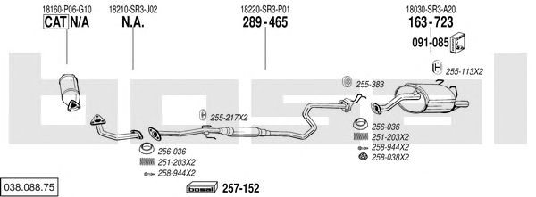 Exhaust System 038.088.75
