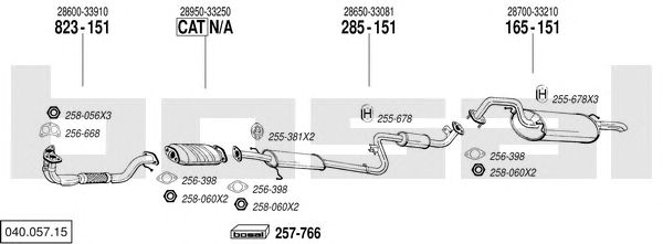 Exhaust System 040.057.15