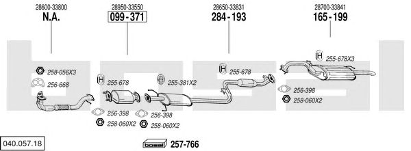 Exhaust System 040.057.18