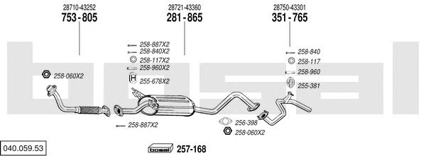 Exhaust System 040.059.53