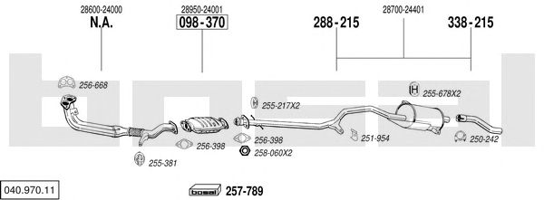 Exhaust System 040.970.11
