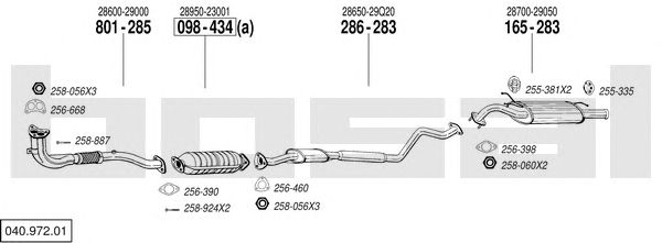Exhaust System 040.972.01