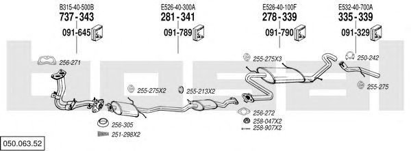 Exhaust System 050.063.52