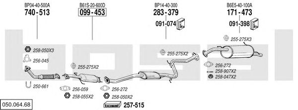 Exhaust System 050.064.68