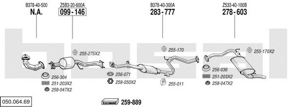 Exhaust System 050.064.69