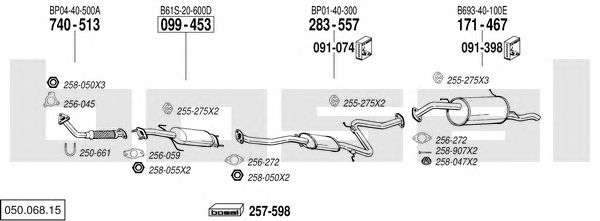 Exhaust System 050.068.15