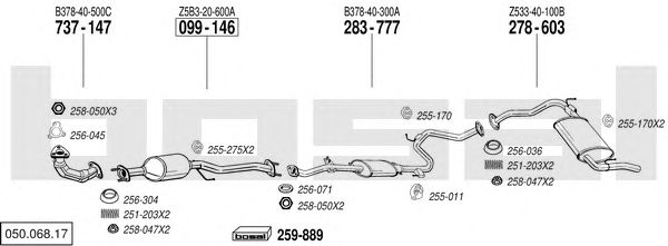 Exhaust System 050.068.17