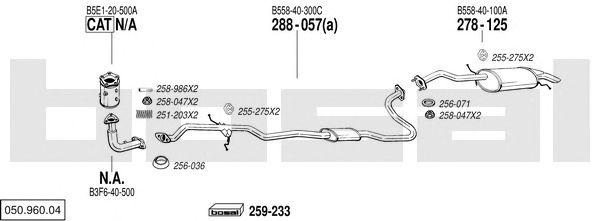 Exhaust System 050.960.04