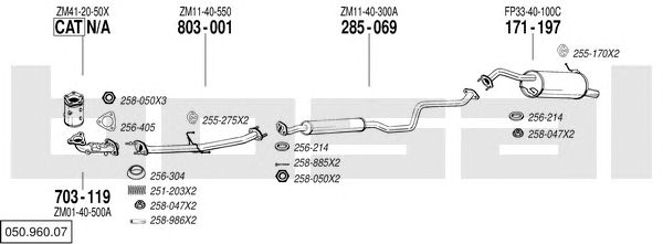Exhaust System 050.960.07
