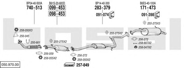 Exhaust System 050.970.00