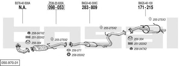 Exhaust System 050.970.01
