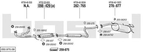 Exhaust System 050.970.08