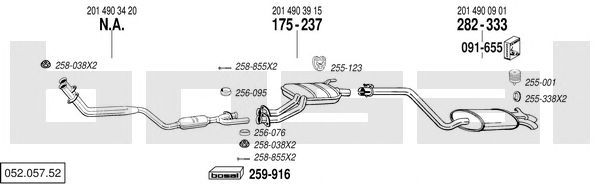 Exhaust System 052.057.52