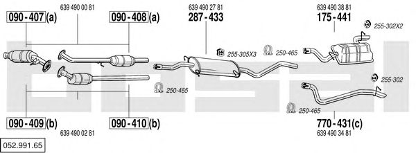 Exhaust System 052.991.65