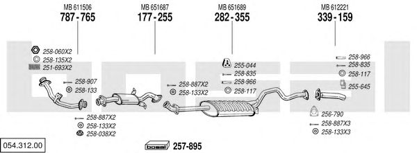 Exhaust System 054.312.00