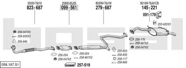 Exhaust System 058.187.51