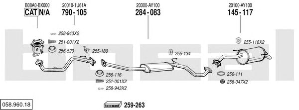 Exhaust System 058.960.18