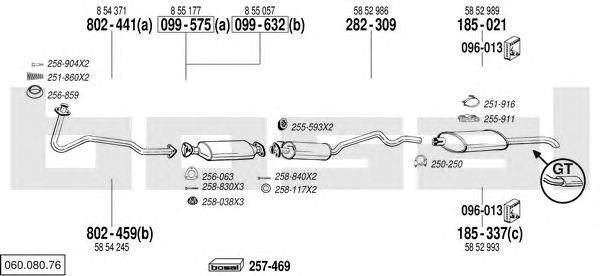Exhaust System 060.080.76