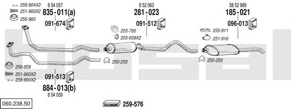 Exhaust System 060.238.50