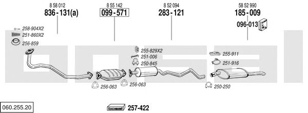 Exhaust System 060.255.20