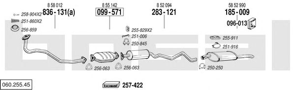 Exhaust System 060.255.45