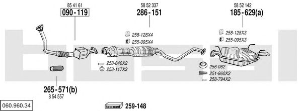 Exhaust System 060.960.34