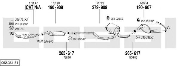 Exhaust System 062.361.51