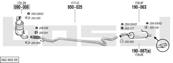 Exhaust System 062.900.55