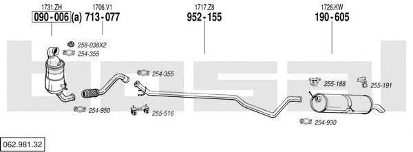 Exhaust System 062.981.32