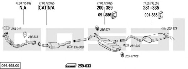 Exhaust System 066.498.00