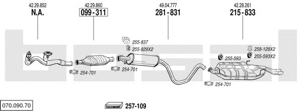 Exhaust System 070.090.70