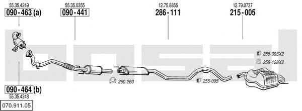 Exhaust System 070.911.05