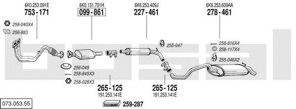 Exhaust System 073.053.55