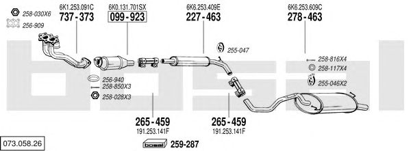 Exhaust System 073.058.26