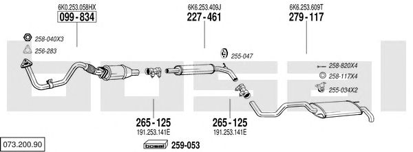 Exhaust System 073.200.90