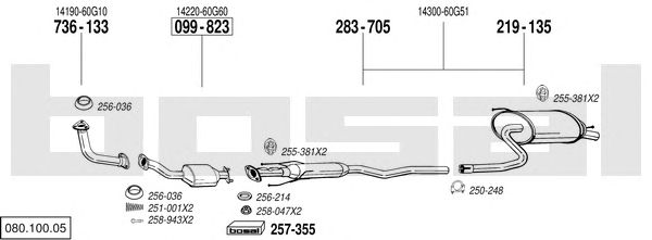 Exhaust System 080.100.05