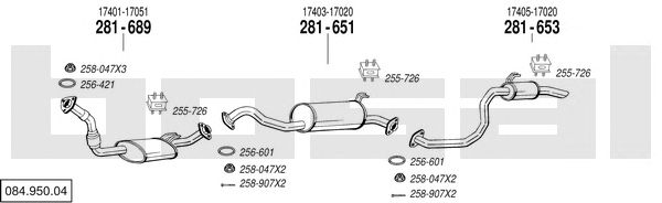 Exhaust System 084.950.04