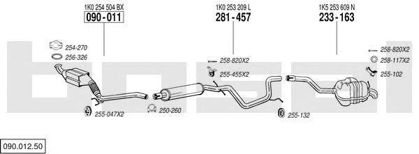 Exhaust System 090.012.50