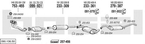 Exhaust System 090.136.50