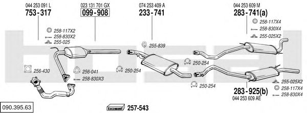 Exhaust System 090.395.63
