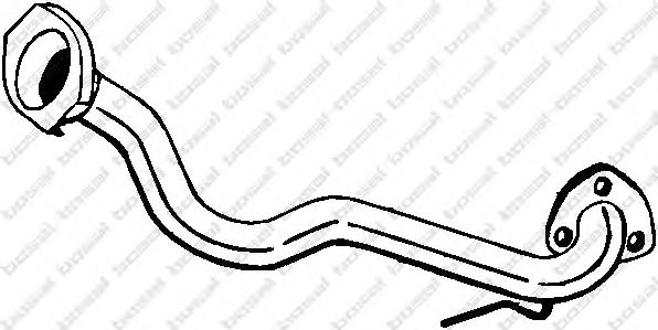 Exhaust Pipe 730-207