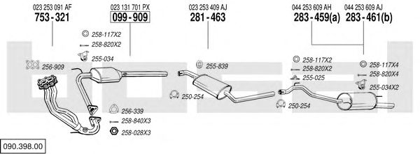 Exhaust System 090.398.00