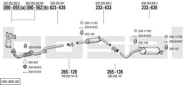 Exhaust System 090.985.08