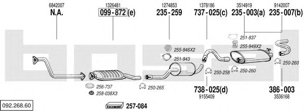 Exhaust System 092.268.60