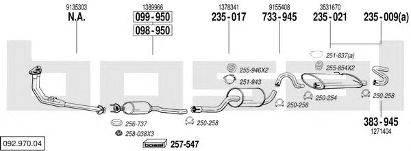 Exhaust System 092.970.04