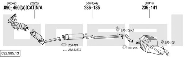 Exhaust System 092.985.13